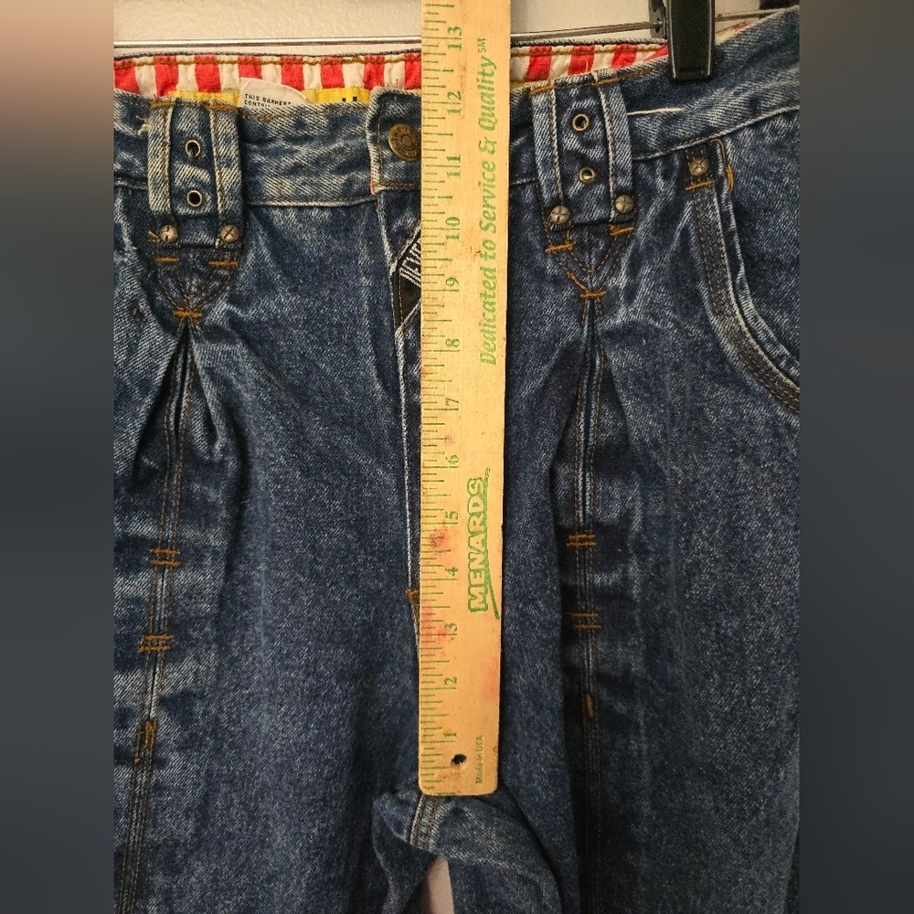Sergio Never Legal Jeans Mens 33x30 Blue Vintage 80s Legal Dont Make It Right - Picture 7 of 10